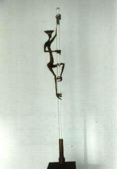 Artist am Wasserstrahl
